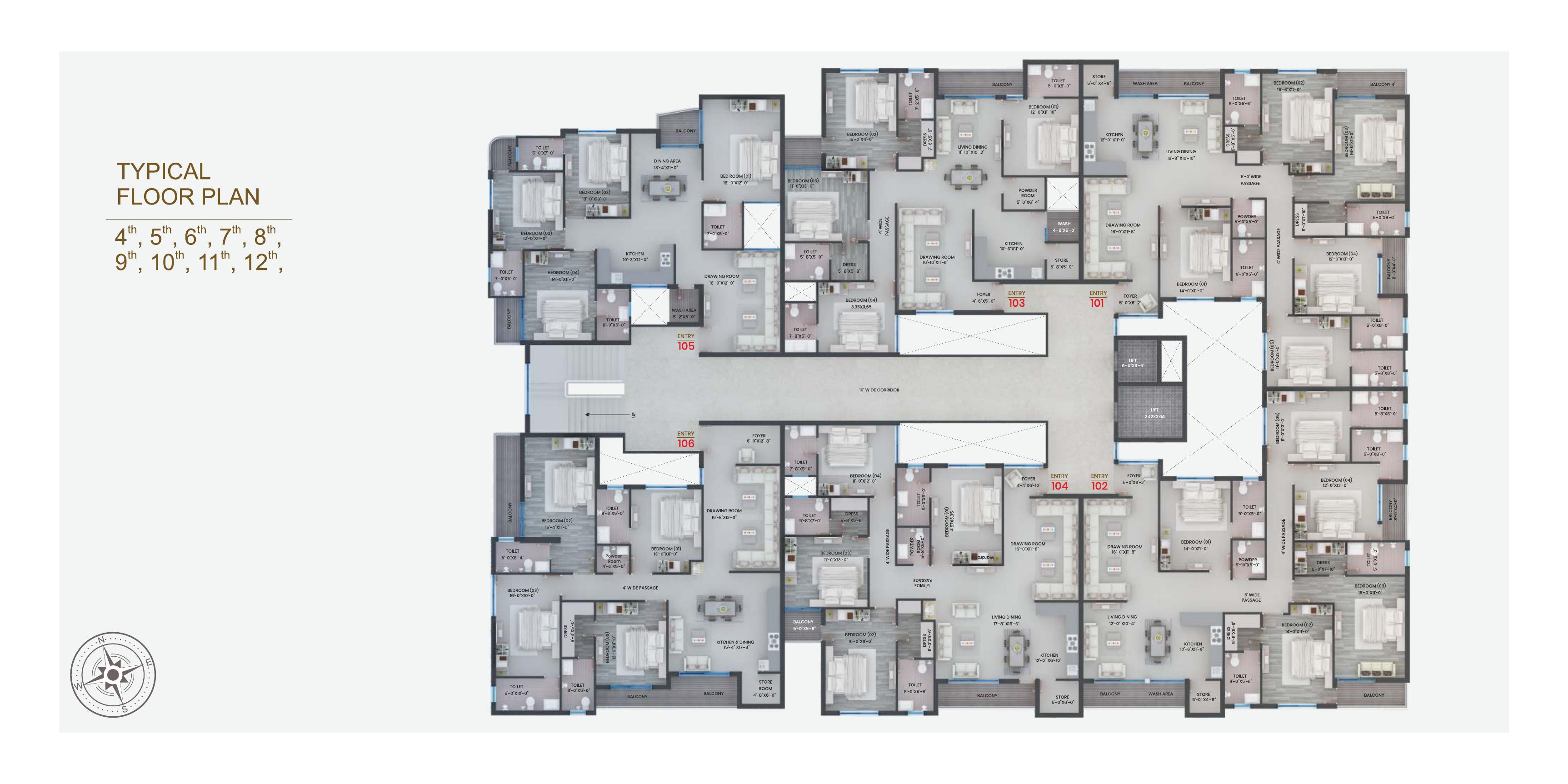 Master Floor Plan floor plan